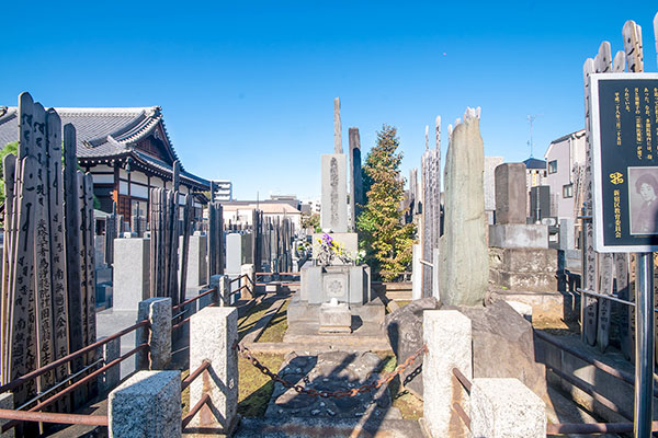 松井須磨子の墓