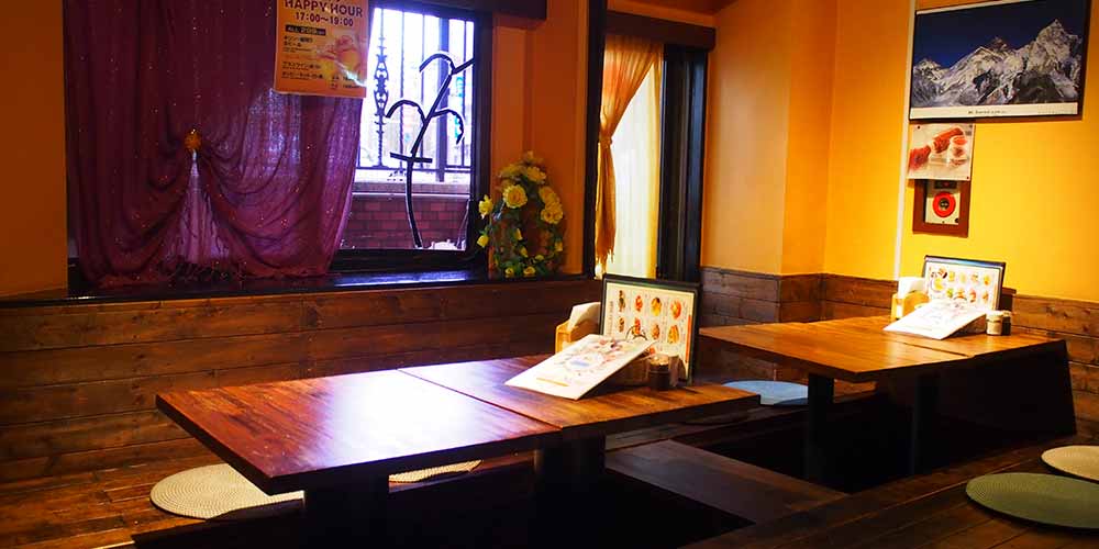 広々とした店内で多国籍料理を堪能「ゴダワリ」