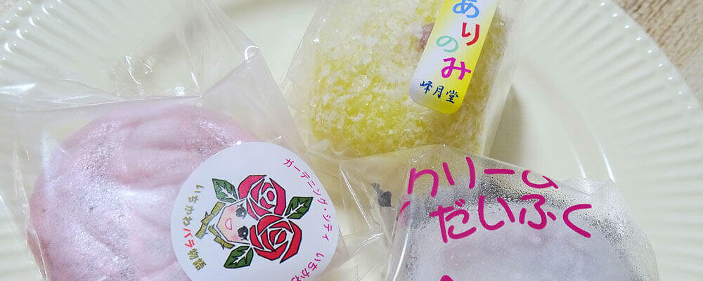 ちょっとしたお土産に最適なオリジナル和菓子「峰月堂」