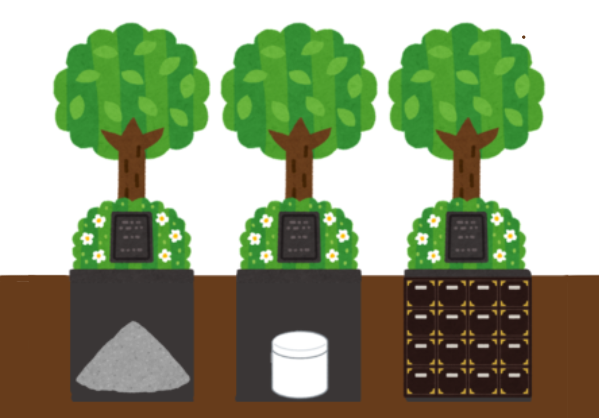 樹木葬の埋葬方法の種類