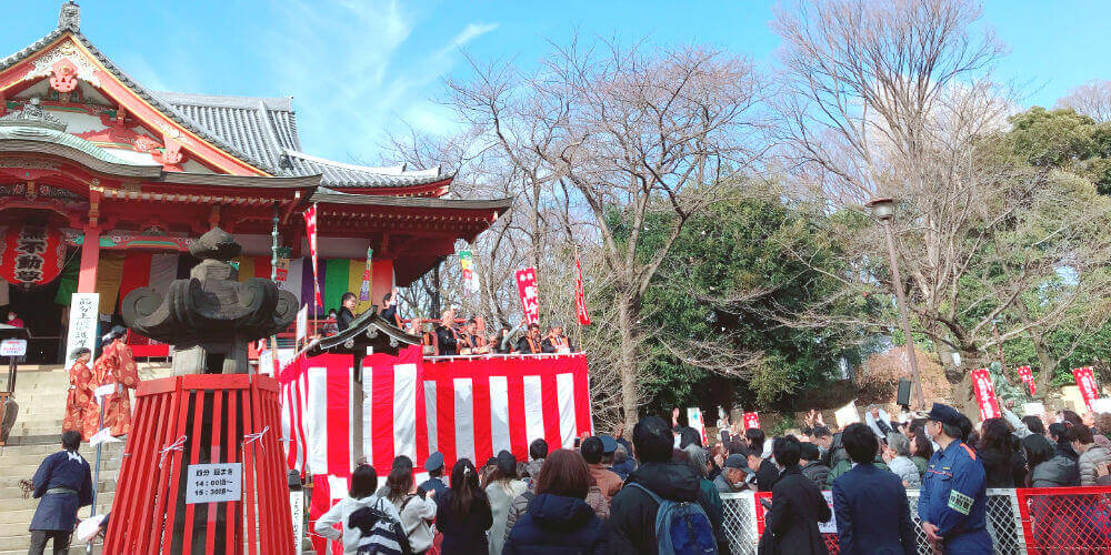 2月3日(節分の日)にお不動さん「節分会 豆まき式」へ行ってきました!