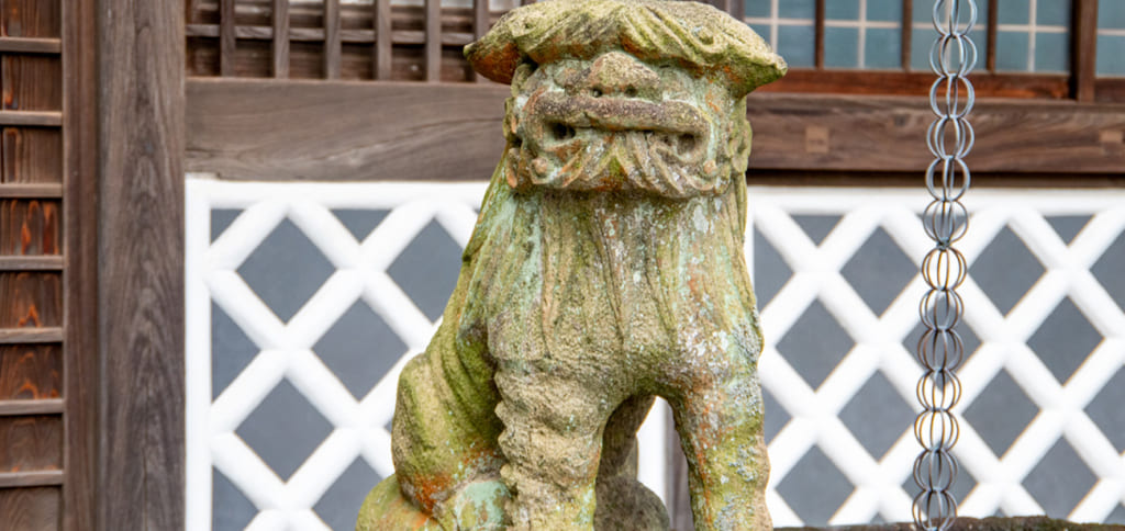霊山寺　狛犬