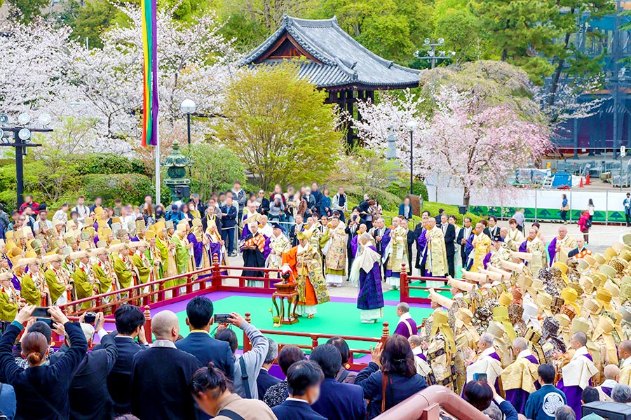増上寺庭儀式