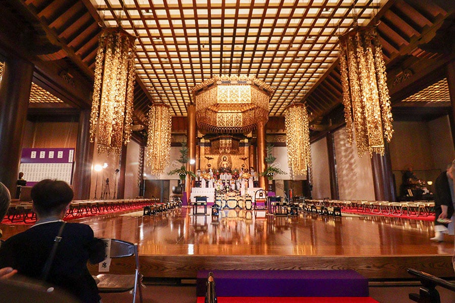 増上寺内観